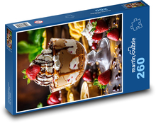 Lody z truskawkami Puzzle 260 elementów - 41x28,7 cm