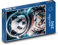 Astronaut panda Puzzle 260 pieces - 41 x 28.7 cm 
