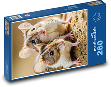 Mice Puzzle 260 pieces - 41 x 28.7 cm 