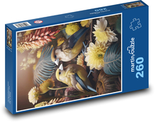 Ptaki fantasy Puzzle 260 elementów - 41x28,7 cm