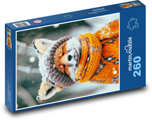 Lis w ubraniu Puzzle 260 elementów - 41x28,7 cm