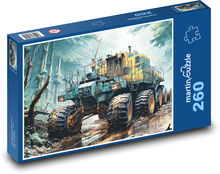 Retro kamión Puzzle 260 dielikov - 41 x 28,7 cm 