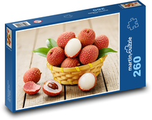 Liči - ovocie Puzzle 260 dielikov - 41 x 28,7 cm 