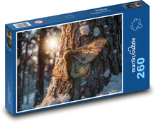 Motýl na stromě Puzzle 260 dílků - 41 x 28,7 cm
