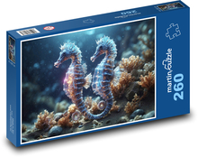 Mořský koníci Puzzle 260 dílků - 41 x 28,7 cm