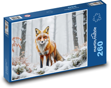 Fox in the forest Puzzle 260 pieces - 41 x 28.7 cm