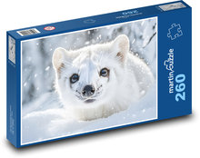 Lasica v snehu Puzzle 260 dielikov - 41 x 28,7 cm 