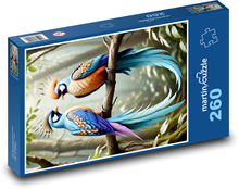 Birds - tomatoes Puzzle 260 pieces - 41 x 28.7 cm