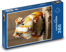 Świnka morska Puzzle 260 elementów - 41x28,7 cm