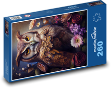 Owl Puzzle 260 pieces - 41 x 28.7 cm 