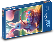 Zajączek wielkanocny Puzzle 260 elementów - 41x28,7 cm