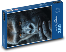 Tvár gorily Puzzle 260 dielikov - 41 x 28,7 cm