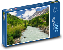 Mountains - river Puzzle 260 pieces - 41 x 28.7 cm 