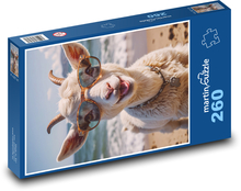 Laughing goat Puzzle 260 pieces - 41 x 28.7 cm 