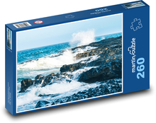 Coast, waves Puzzle 260 pieces - 41 x 28.7 cm 
