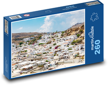 Lindos - Grecja Puzzle 260 elementów - 41x28,7 cm