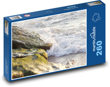 Vlny na pobřeží Puzzle 260 dílků - 41 x 28,7 cm