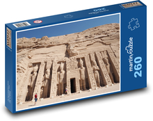 Abú Simbel chrám - Egypt Puzzle 260 dílků - 41 x 28,7 cm