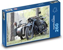 Motorbike will meet Puzzle 260 pieces - 41 x 28.7 cm 