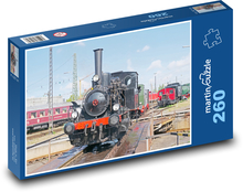 Steam locomotive Puzzle 260 pieces - 41 x 28.7 cm