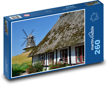 Denmark - Old Mill Puzzle 260 pieces - 41 x 28.7 cm 