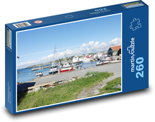 Fishing vessels Puzzle 260 pieces - 41 x 28.7 cm