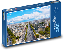 Paříž - Francie Puzzle 260 dílků - 41 x 28,7 cm