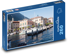 Garda - port Puzzle 260 elementów - 41x28,7 cm