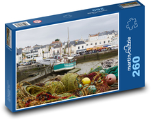 Pornic - Bretania, Francja Puzzle 260 elementów - 41x28,7 cm