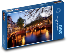 Most Amsterdamski Puzzle 260 elementów - 41x28,7 cm