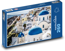 Santorini - Řecko Puzzle 260 dílků - 41 x 28,7 cm