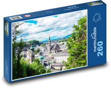 Rakousko - Salzburg Puzzle 260 dílků - 41 x 28,7 cm
