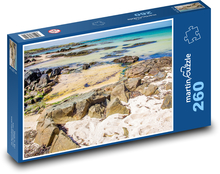 Kamenné pobřeží Puzzle 260 dílků - 41 x 28,7 cm
