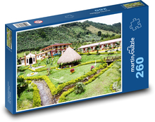 Kolumbie - zahrada Puzzle 260 dílků - 41 x 28,7 cm