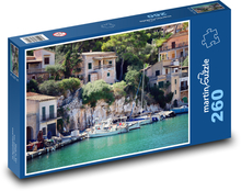 Námorný prístav Puzzle 260 dielikov - 41 x 28,7 cm 