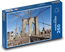 Brooklyn most - New York Puzzle 260 dielikov - 41 x 28,7 cm 