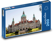 Hannover - radnice, Německo Puzzle 260 - 41x28,7 cm