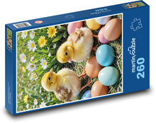 Easter Egg Chickens Puzzle 260 pieces - 41 x 28.7 cm 