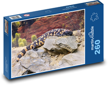 Plaz na kameňoch Puzzle 260 dielikov - 41 x 28,7 cm 