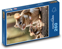 Mäuse - Nagetiere Puzzle 260 Teile - 41 x28,7 cm