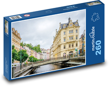 Most - řeka Puzzle 260 dílků - 41 x 28,7 cm