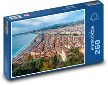 Francja - wybrzeże Puzzle 260 elementów - 41x28,7 cm