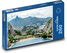 Brazylia - plaża Puzzle 260 elementów - 41x28,7 cm