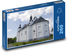 Kościół Puzzle 260 elementów - 41x28,7 cm