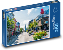 Islandia - Reykjavik Puzzle 260 elementów - 41x28,7 cm