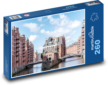 Hamburg - river Puzzle 260 pieces - 41 x 28.7 cm 