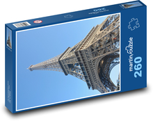 Eiffelova veža - Paríž, Francúzsko Puzzle 260 dielikov - 41 x 28,7 cm 
