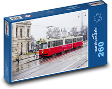 Vienna - tram Puzzle 260 pieces - 41 x 28.7 cm 