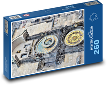 Praga - zegar astronomiczny Puzzle 260 elementów - 41x28,7 cm