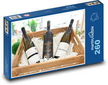 Weinflaschen Puzzle 260 Teile - 41 x28,7 cm